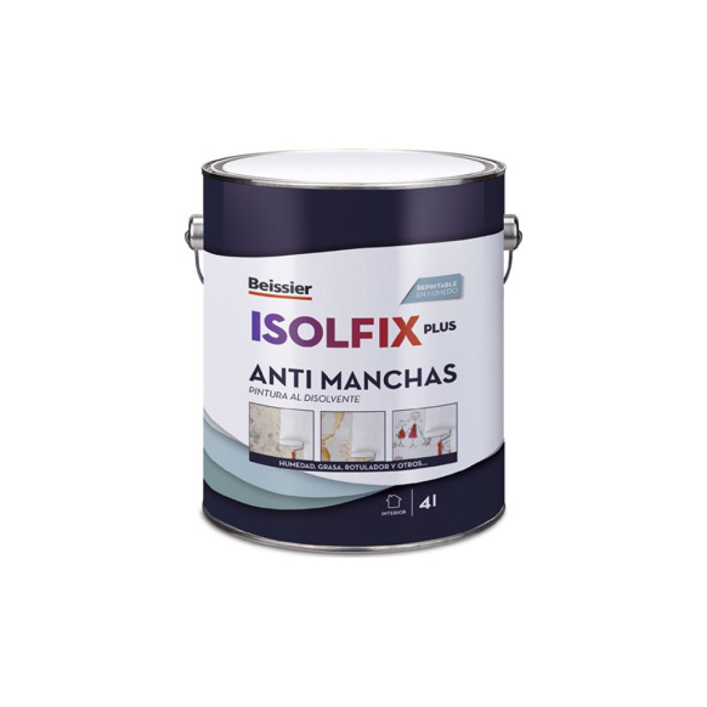 PINTURA ANTIMANCHAS ISOLFI4 L BLANCO