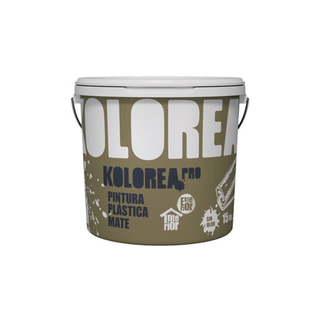PINTURA PLASTICA EXTERIOR 5 KG BLANCO