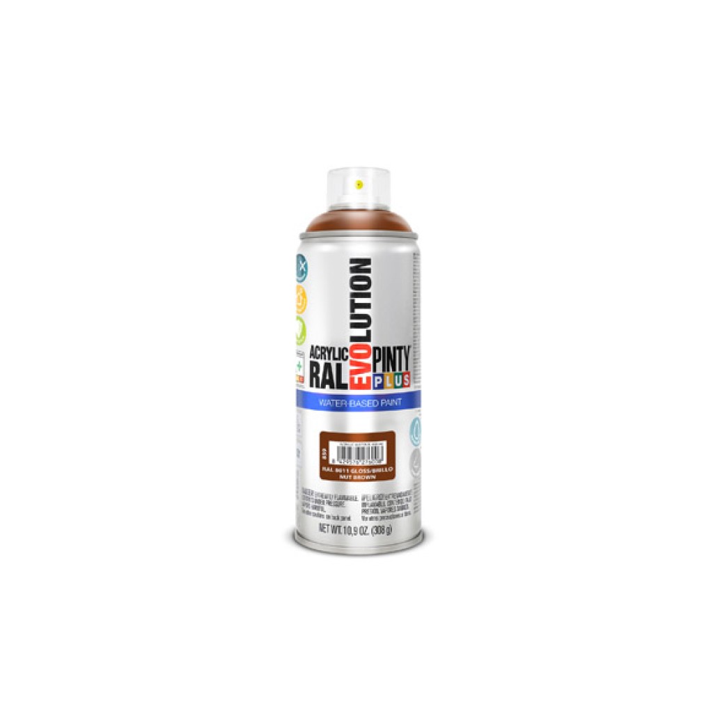 PINTURA SPRAY AL AGUA EVOL520 CC RAL 801