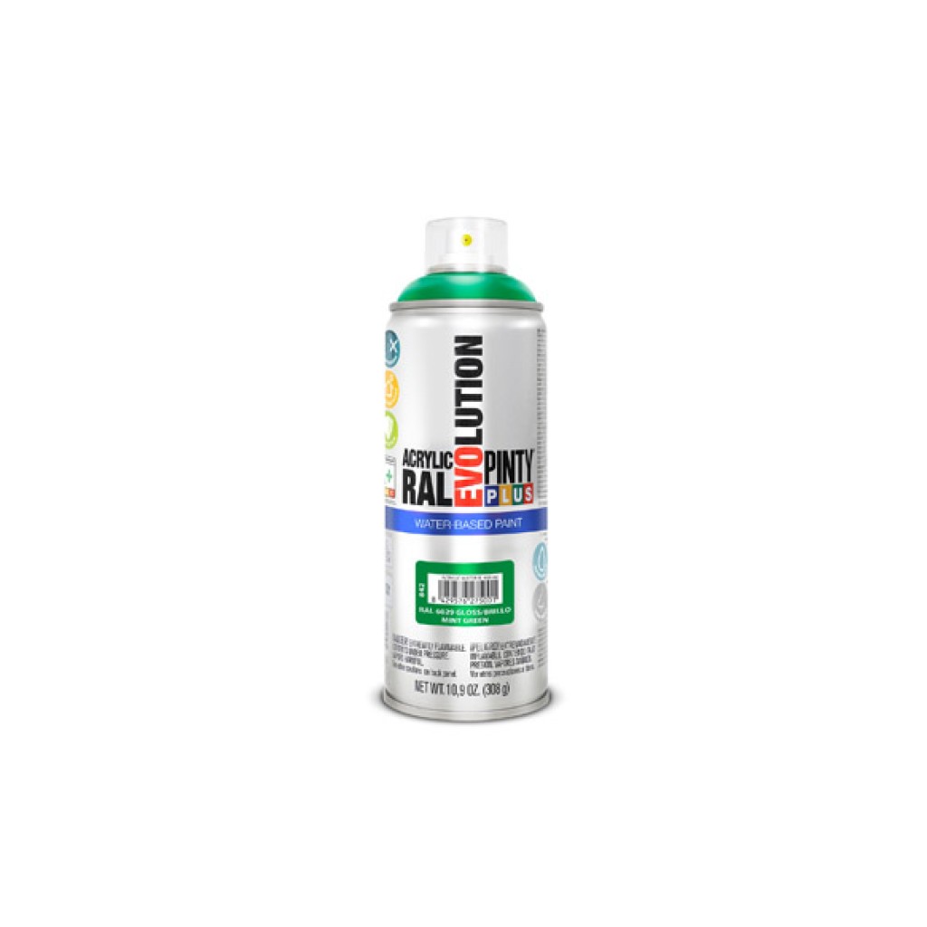 PINTURA SPRAY AL AGUA EVOL520 CC RAL 602