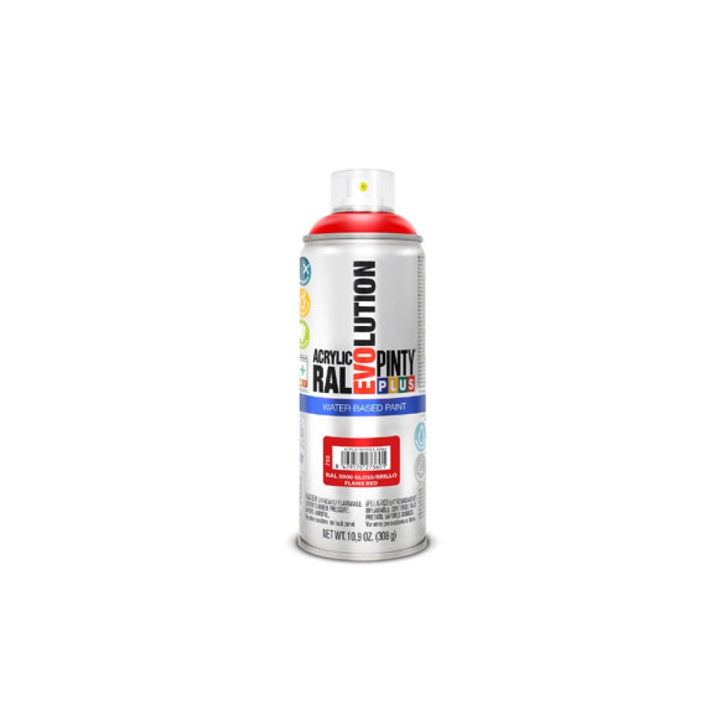 PINTURA SPRAY AL AGUA EVOL520 CC RAL 300