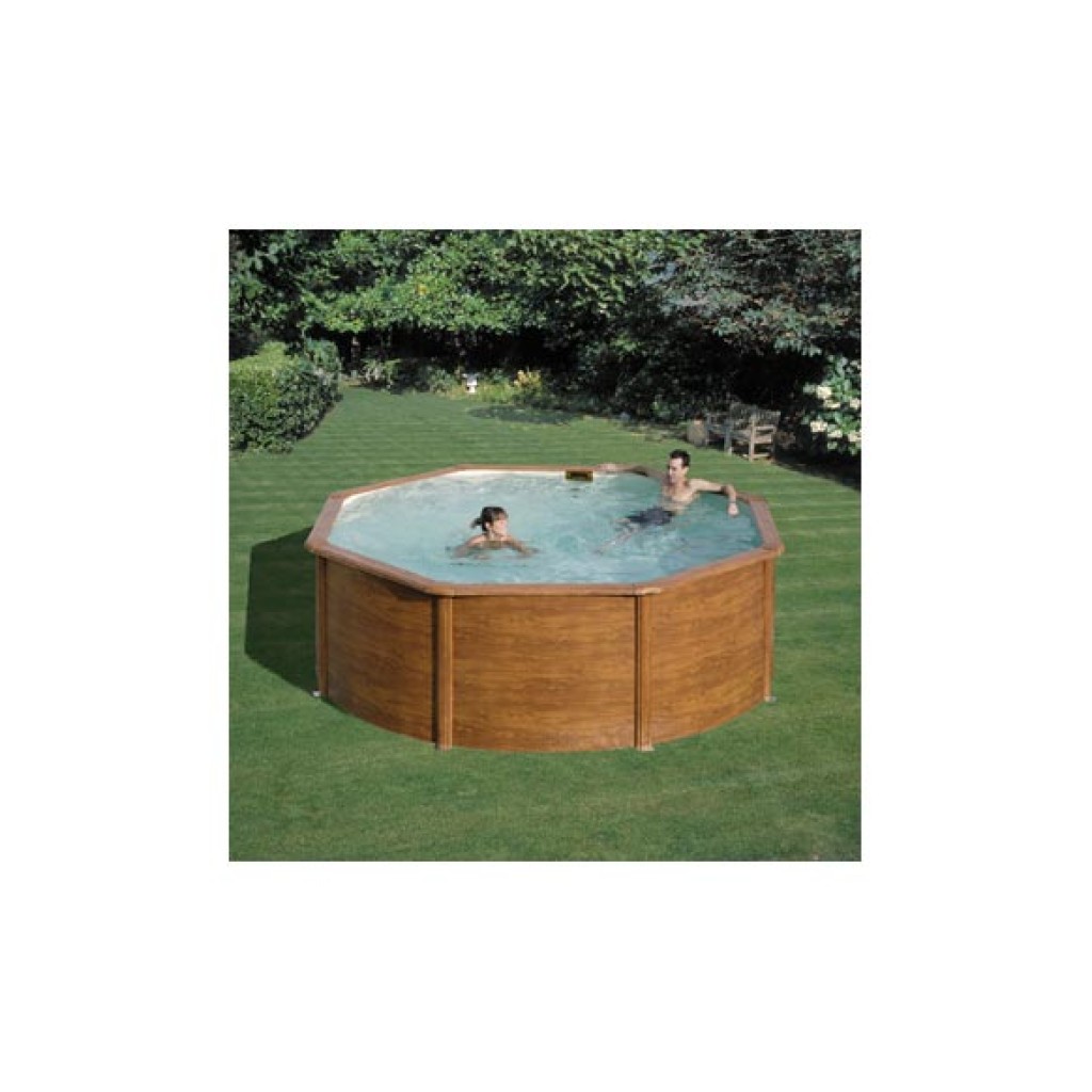 PISCINA ACERO REDONDA FILTé 350 X 120 CM