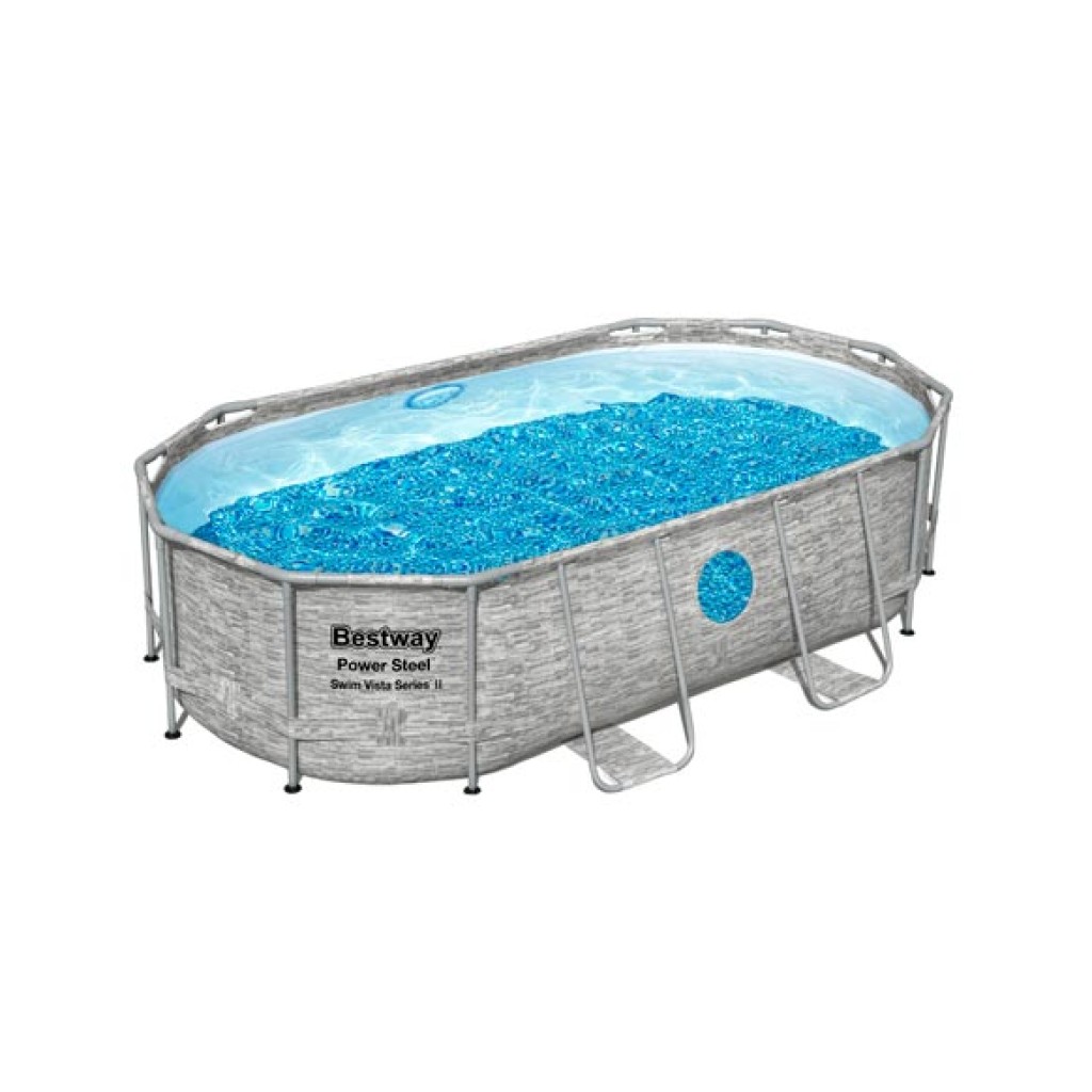 PISCINA DESMONTABLE OVAL P427X250X100 CM