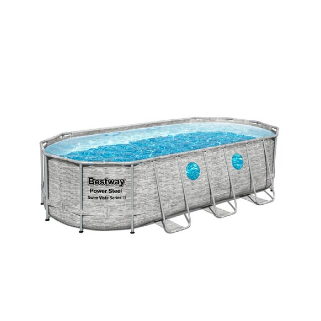 PISCINA OVALADA DESMONTABL549X274X122CM