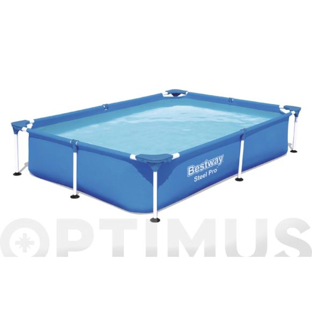 PISCINA DESMONTABLE RECTAN221X150X43 CM