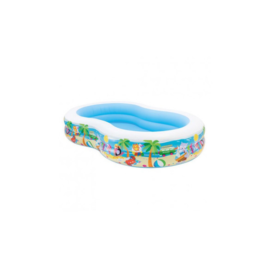 PISCINA HINCHABLE INFANTIL PARADISE 640L