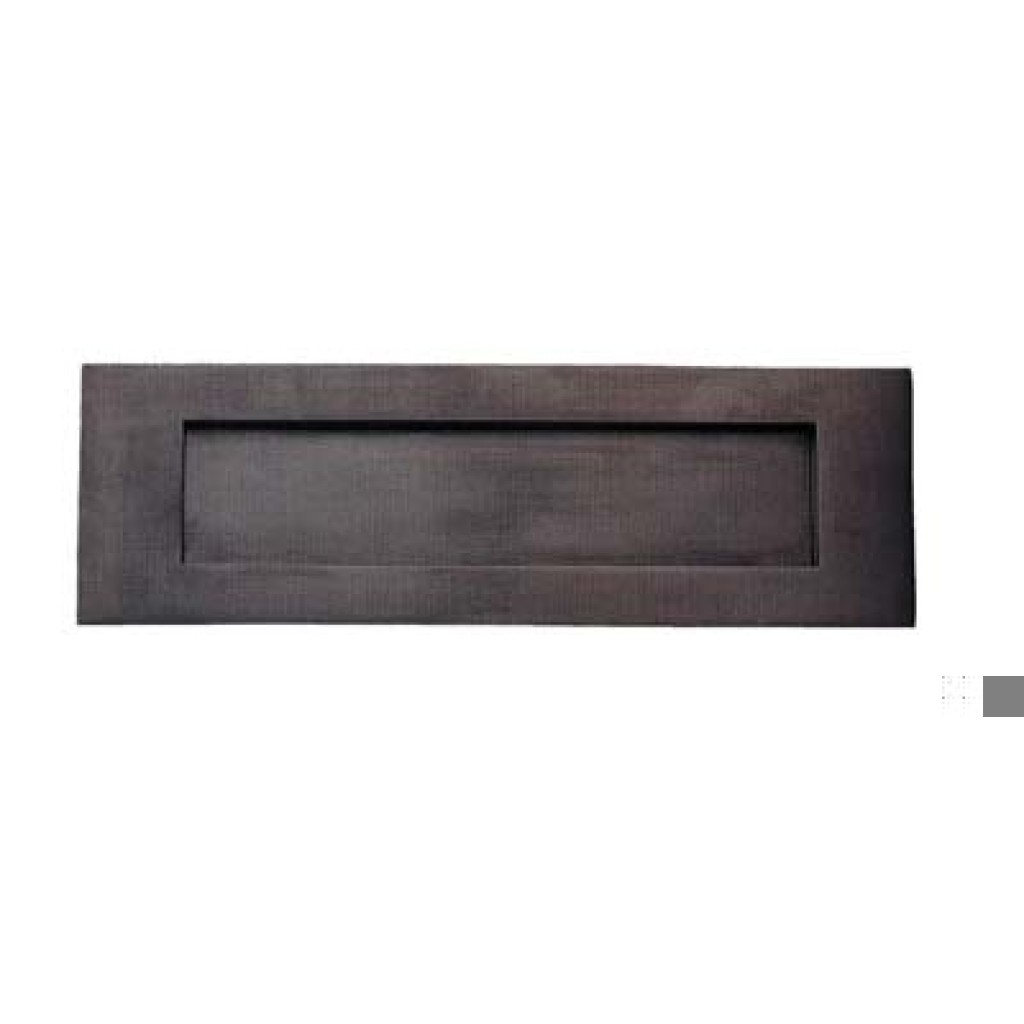 PLACA BUZON NEGRO RUSTIC 100X305 4001101