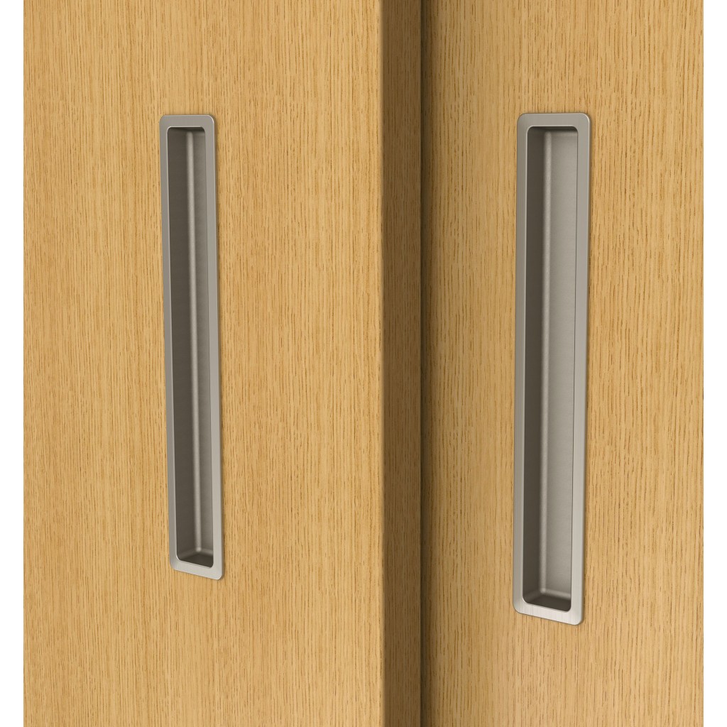 PLACA ENCASTAR  3542038 NIQUEL CEPILLADO