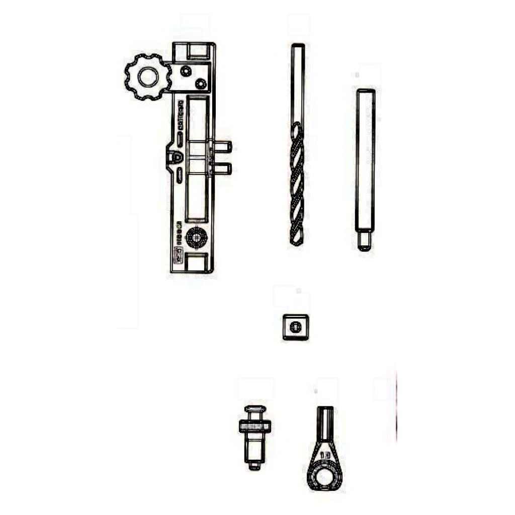 PLANTILLA UTIL 16MM. 4 PATAS