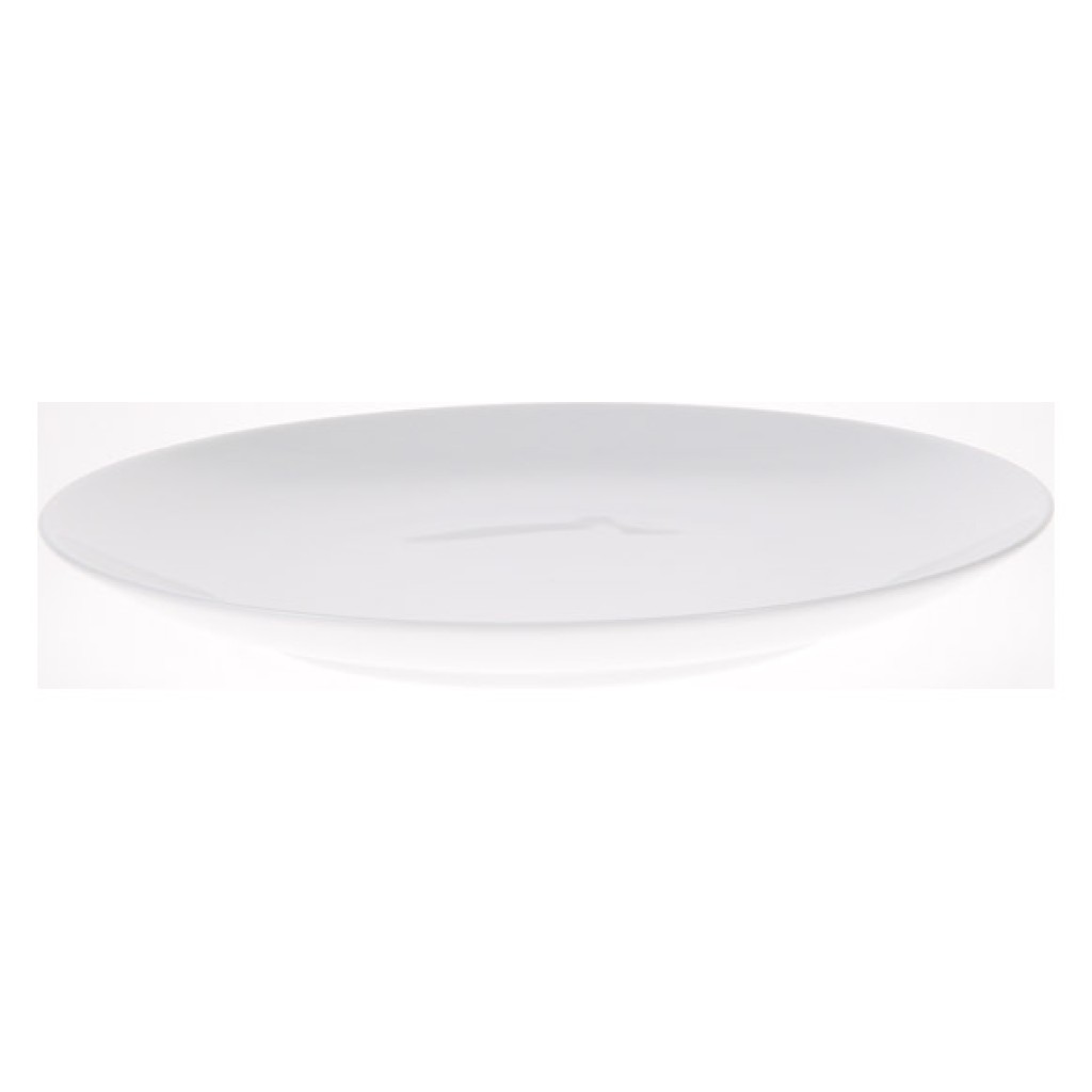PLATO POSTRE PORCELANA BLANCCOUPE C-4711