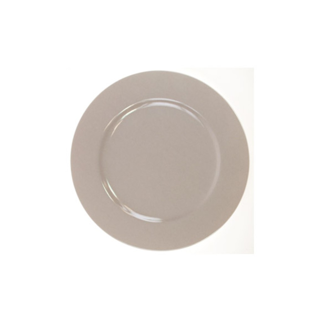 PLATO POSTRE 21 PORCEL.DECGRIS