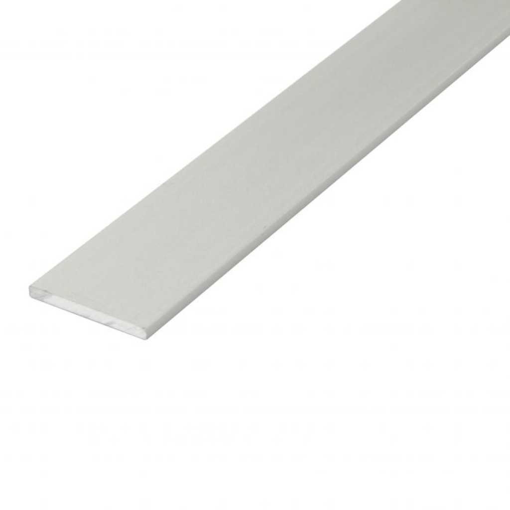 PLETINA ALUMINIO 20X3-1 MT.PLATA  20696