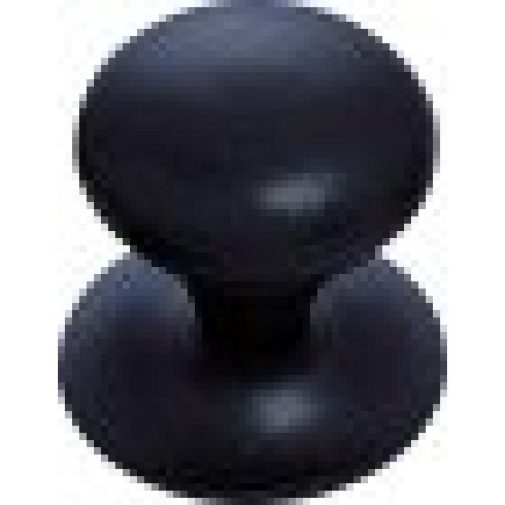 POMO PUERTA ELIPSE 70MM FERC014-NEGRO