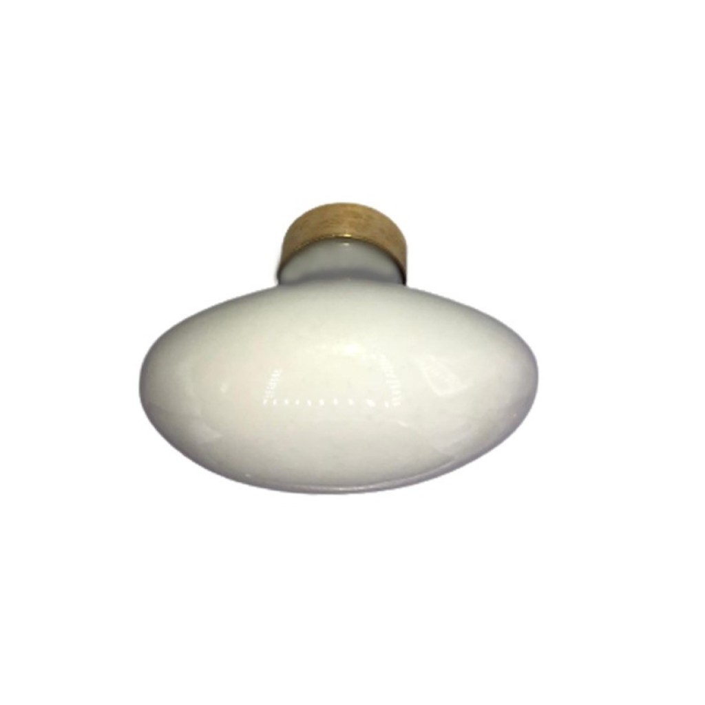 POMO MANI-GRIP OVAL 25X44 BLANCO.MG601P2