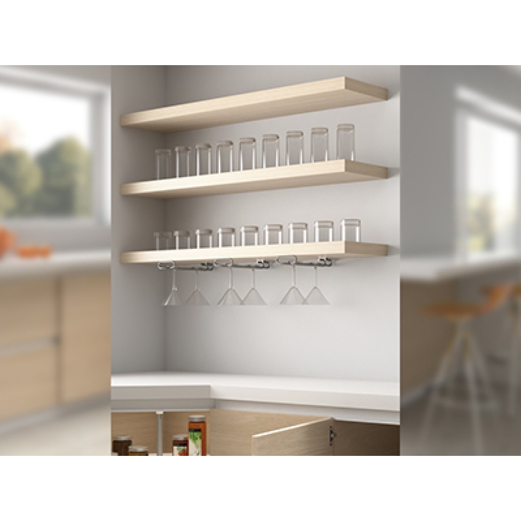 PORTA COPAS 280MM CROMO          8930011