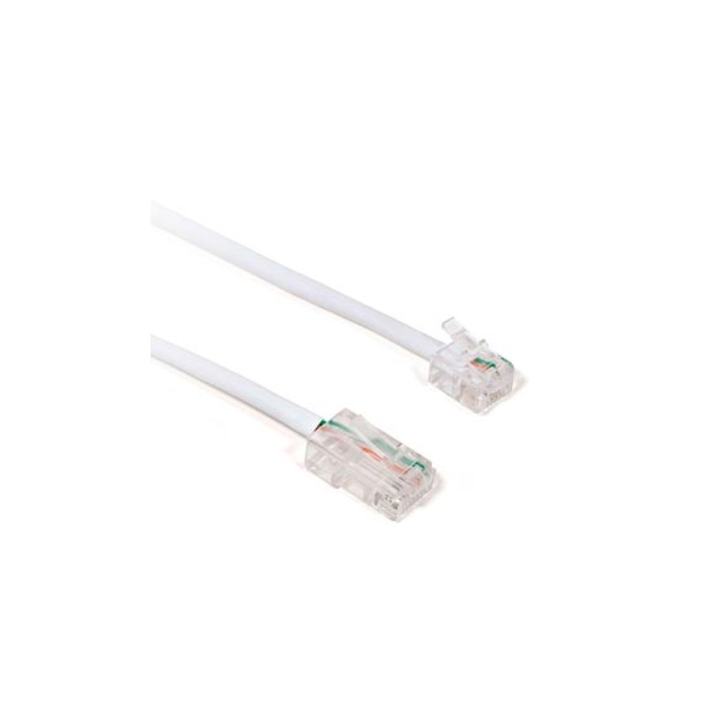 CONEXION ETHERNET RJ45/RJ12M CU-BLANCO