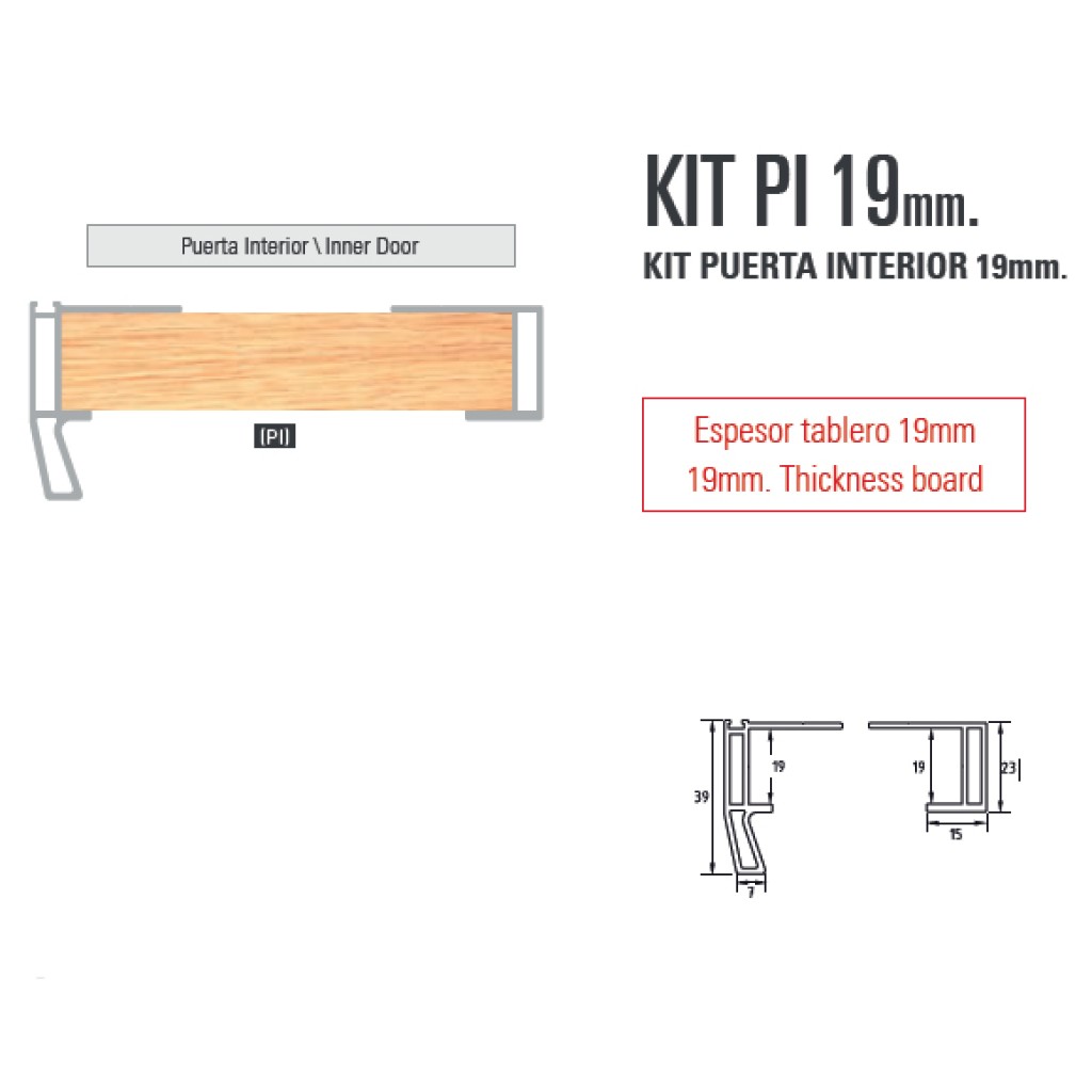 PUERTA INTERIOR 2,7MT  827KPI.APM TORINO