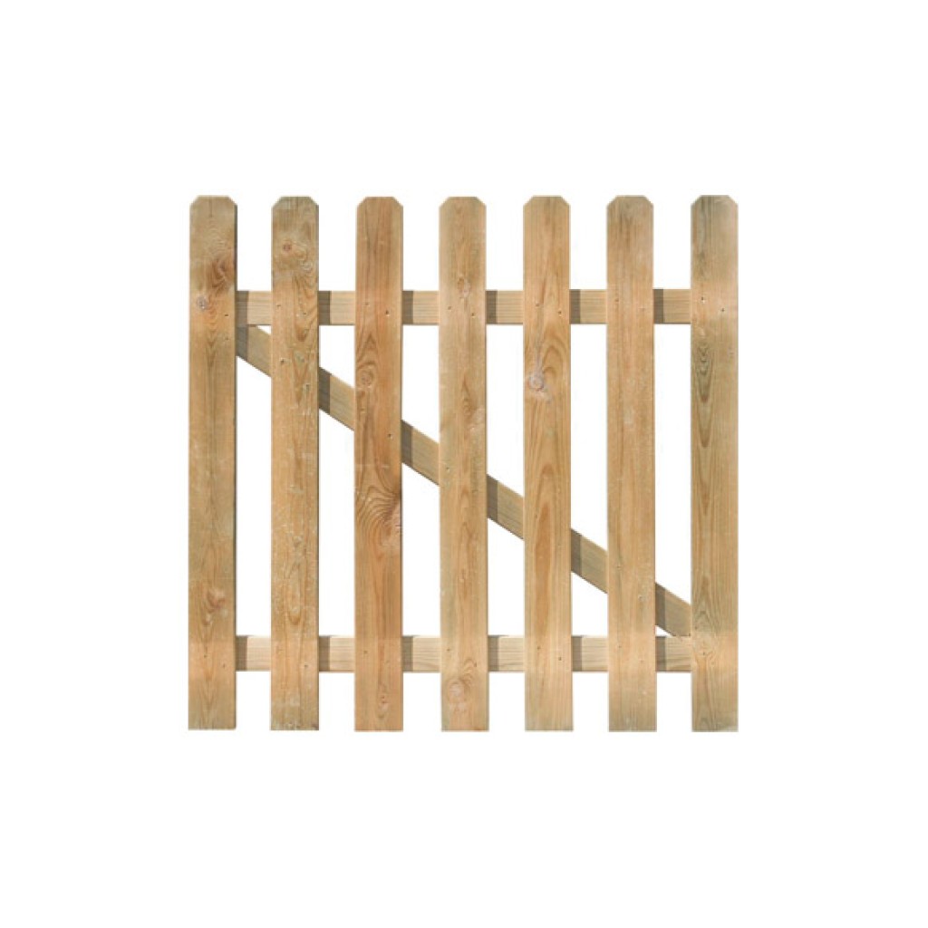 PUERTA VALLA MUSTANG VERDE100 X 100 CM