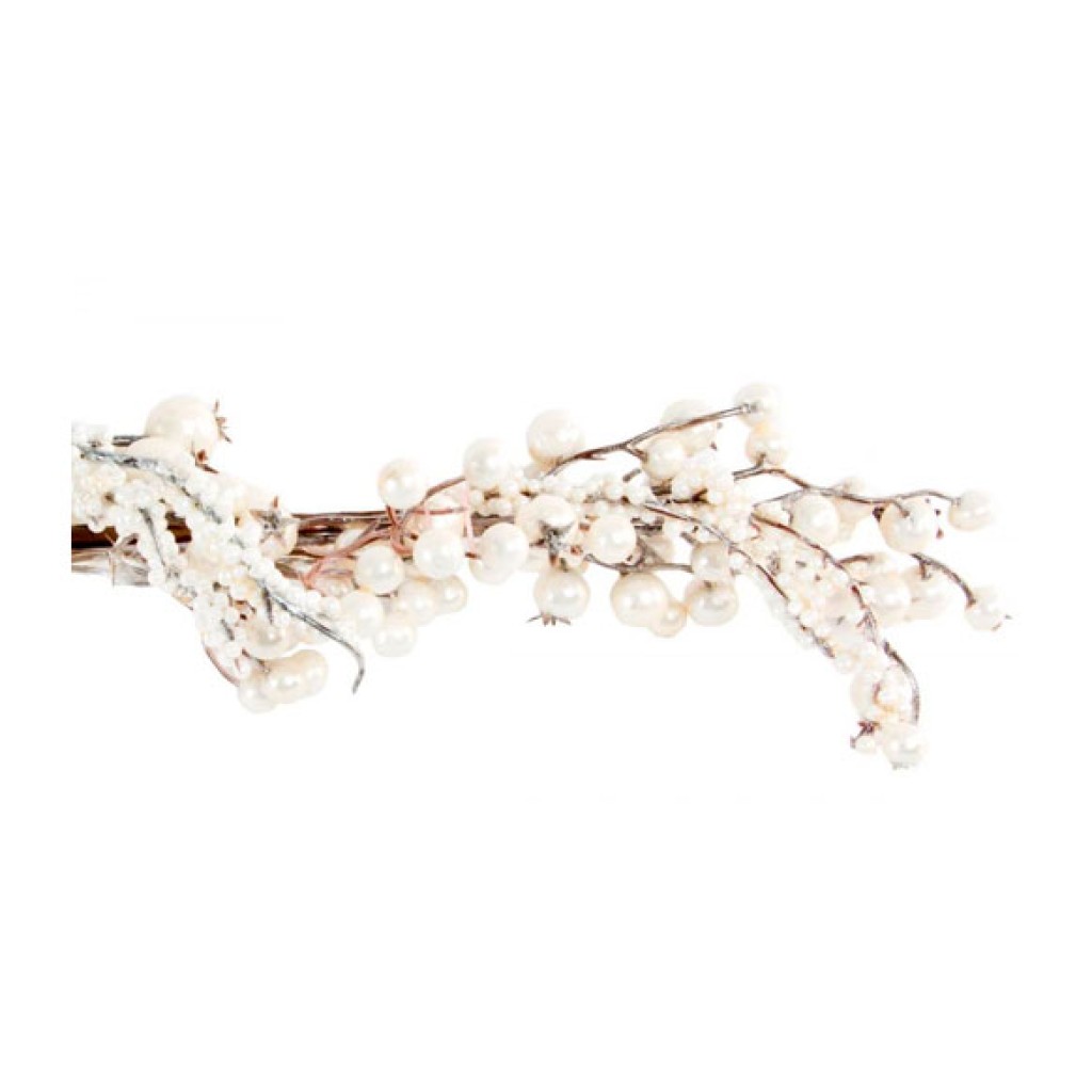 RAMA MIMBRE  DECORATIVA NA130CM-BLANCA