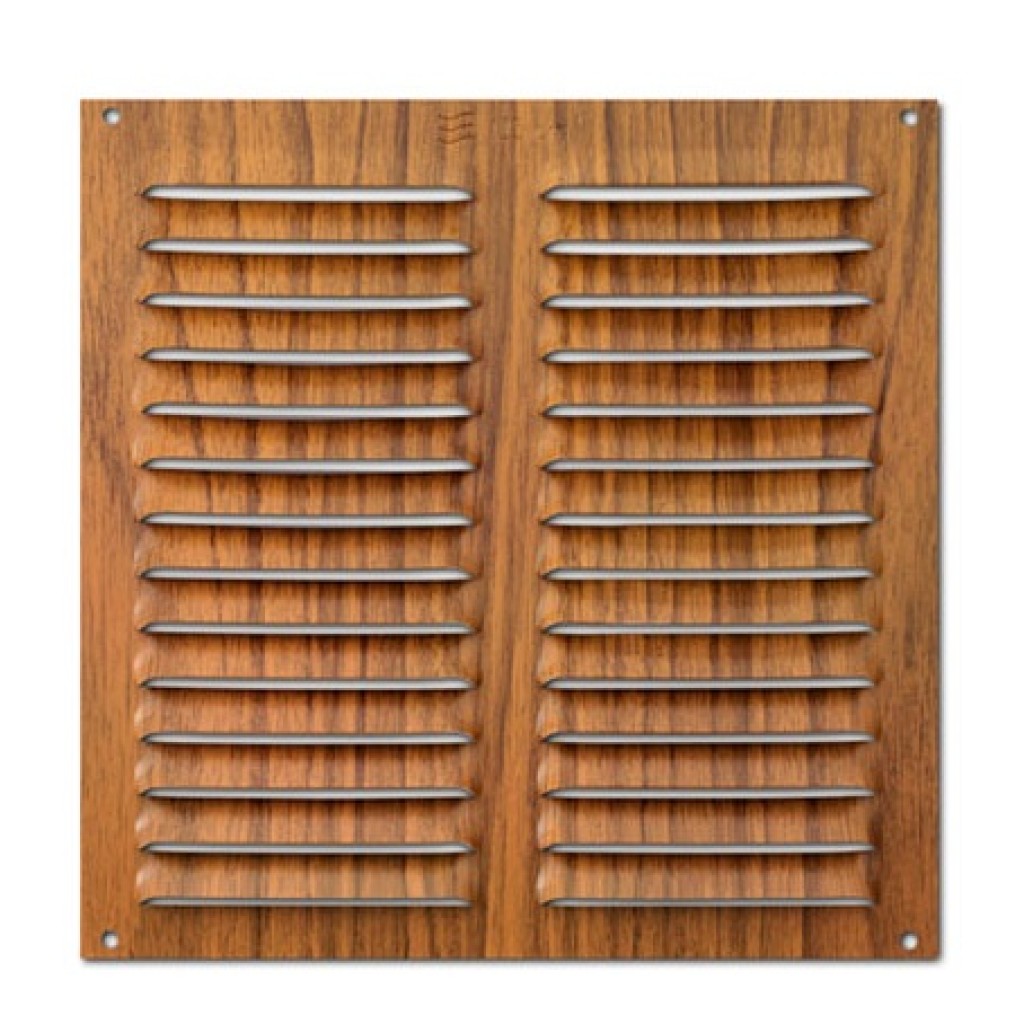 REJILLA VENT. REF-1252 20X20 MAD.OSCURA