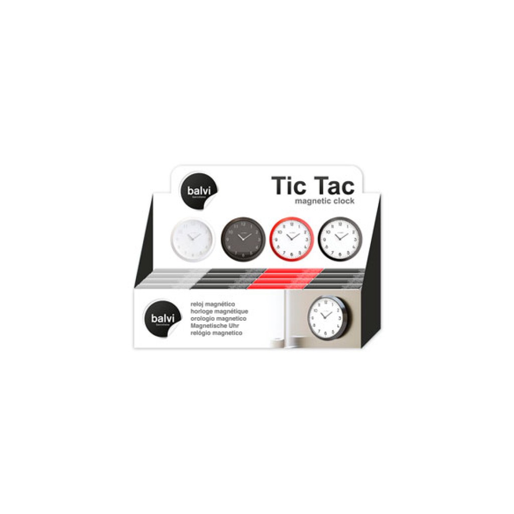 RELOJ MAGNETICO MINI      TIC TAC SURTID