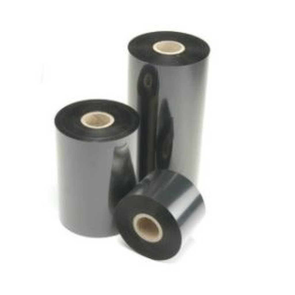 RIBBON CERA NEGRO 110mm x 300mts