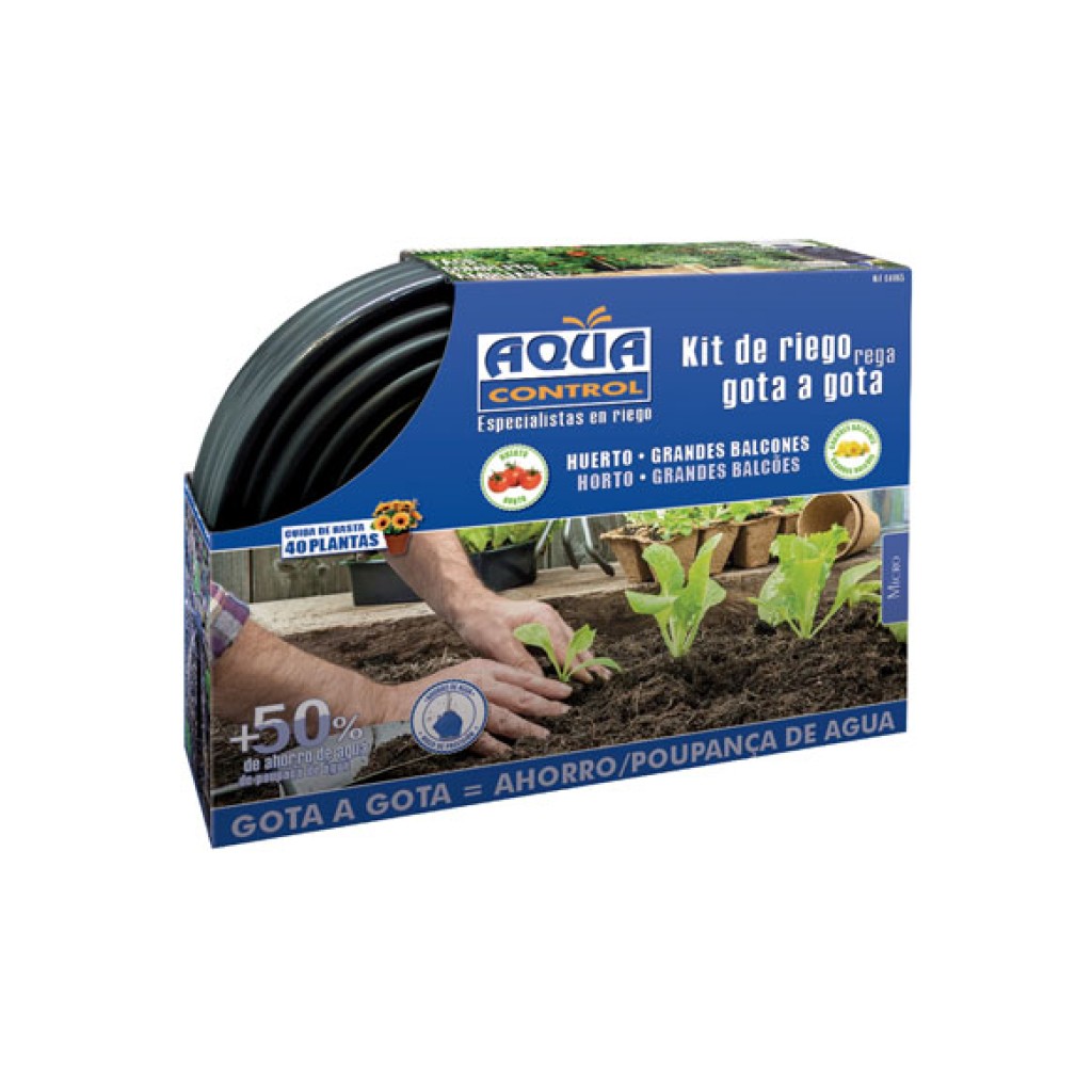 KIT RIEGO POR GOTEO       HUERTOS Y GRAN