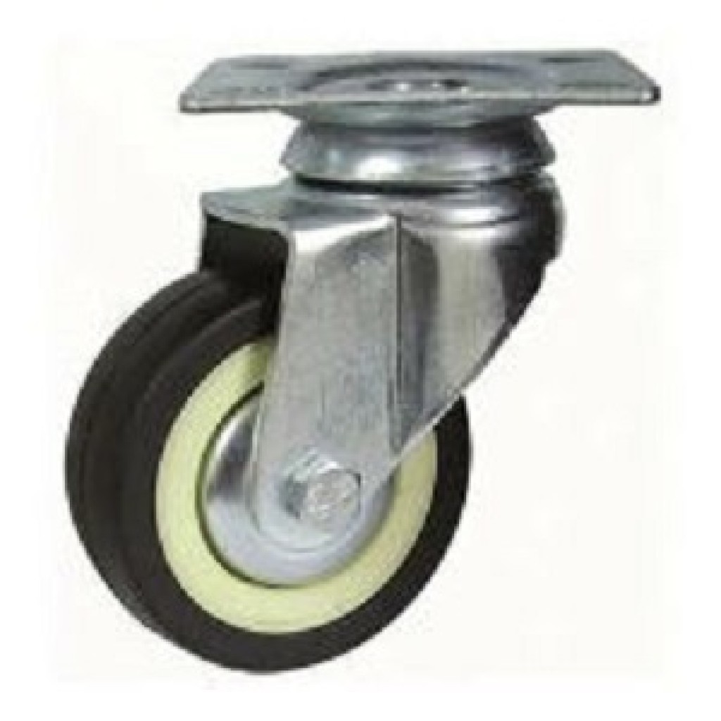 RUEDA GIRAT. AFO 402/125 GOMA