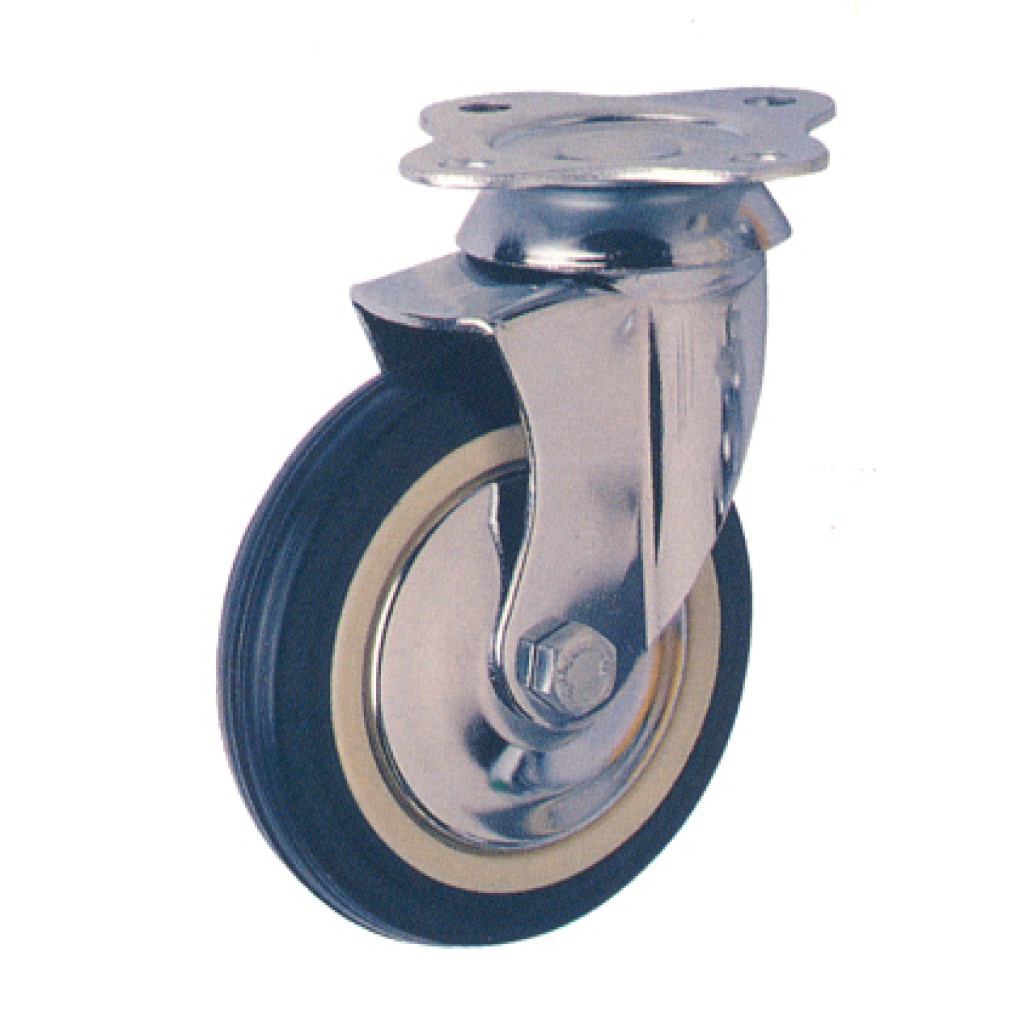 RUEDA GIRAT. C/PLACA  3 /50 AFO MUEBLE