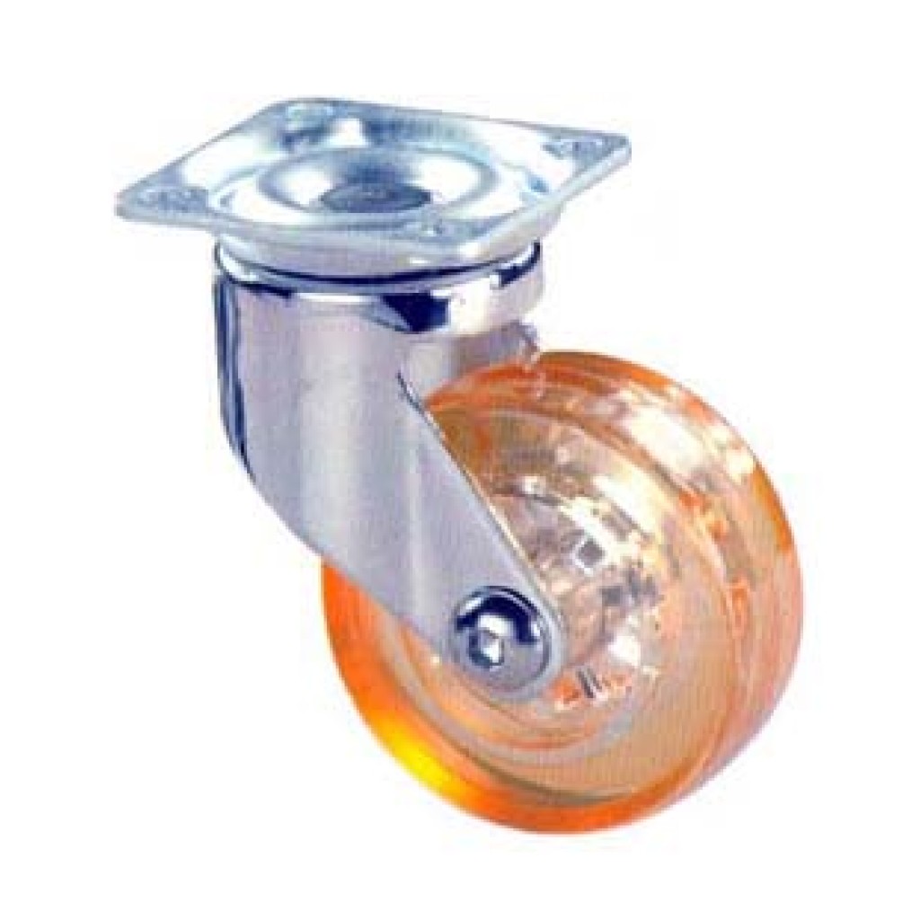 RUEDA GIRATORIA 10MDC75 NARANJA  1-0513