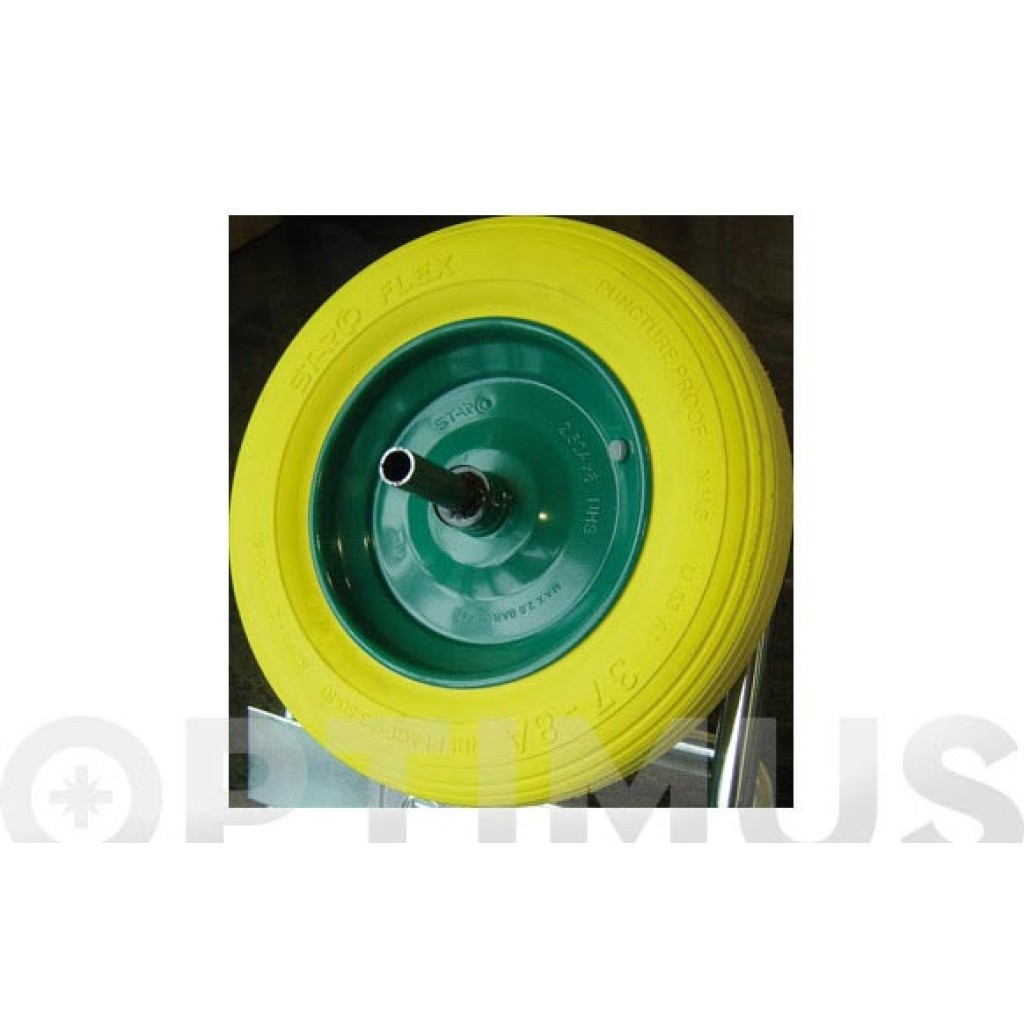 RUEDA CARRETILLA OBRAS    IMPINCHABLE é