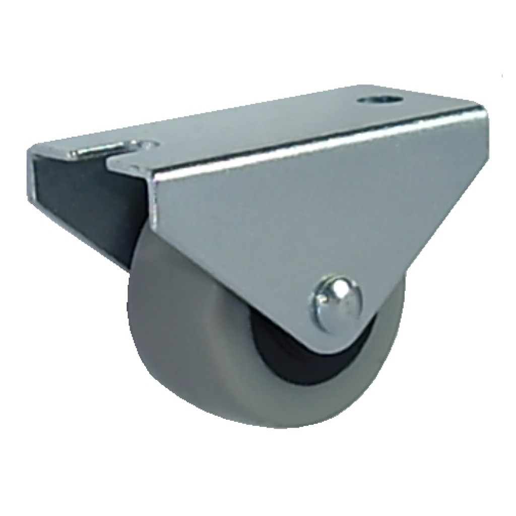 RUEDA FIJA TECNITEM 17159-30MM GOMA GRIS