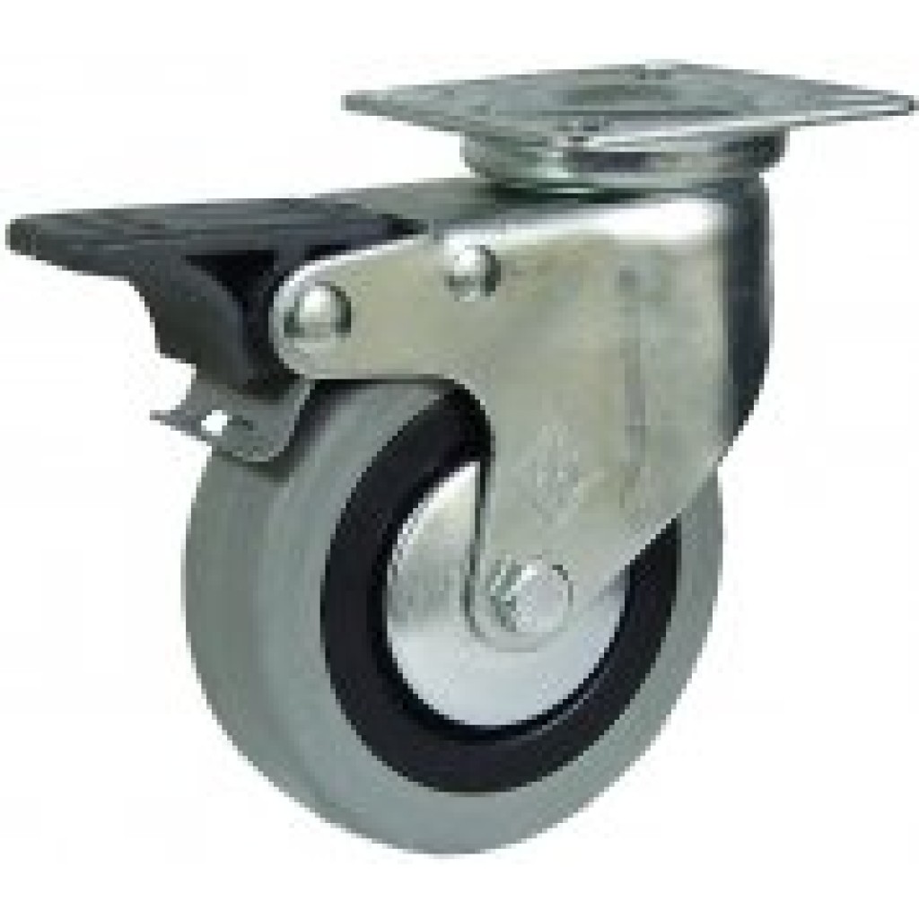 RUEDA GIRAT. AFO 476/50 C/FRENO GRIS