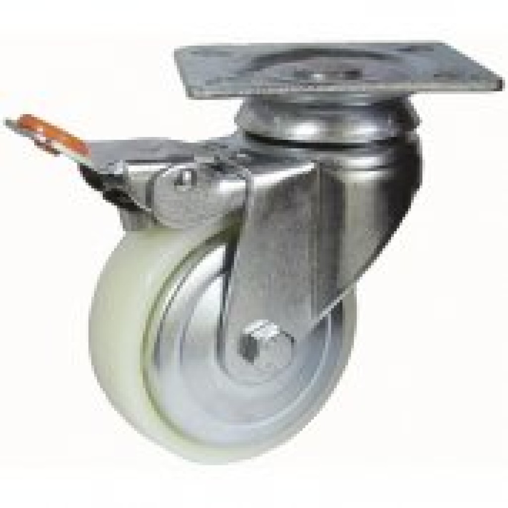 RUEDA GIRAT. AFO 402/100 - NYLON A/FRENO