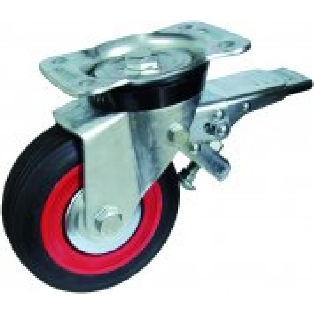 RUEDA GIRAT. AFO 172/130 GOMA A/FRENO