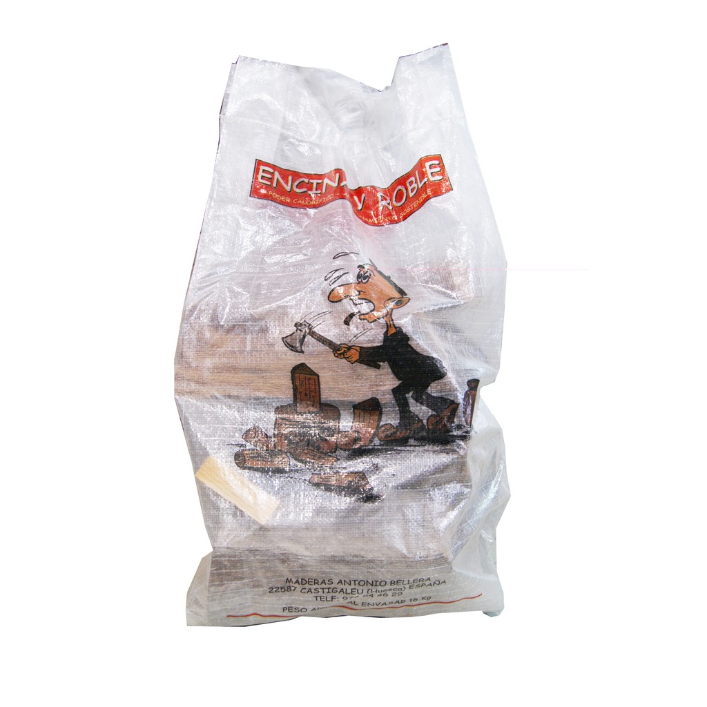 SACO LENA ENCINA (SACO 16 KGS)