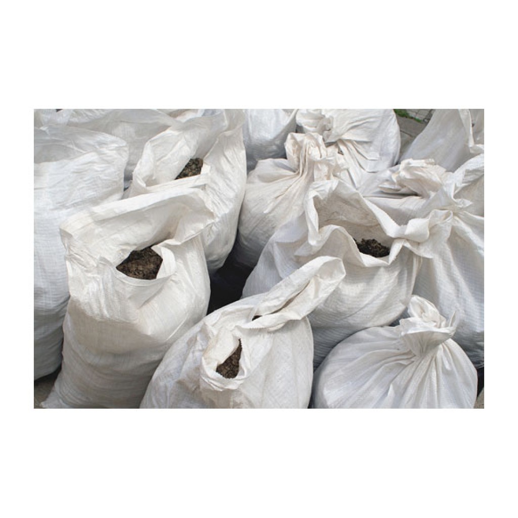 SACO RAFIA BLANCO 10 UDS  70 X 130 CM