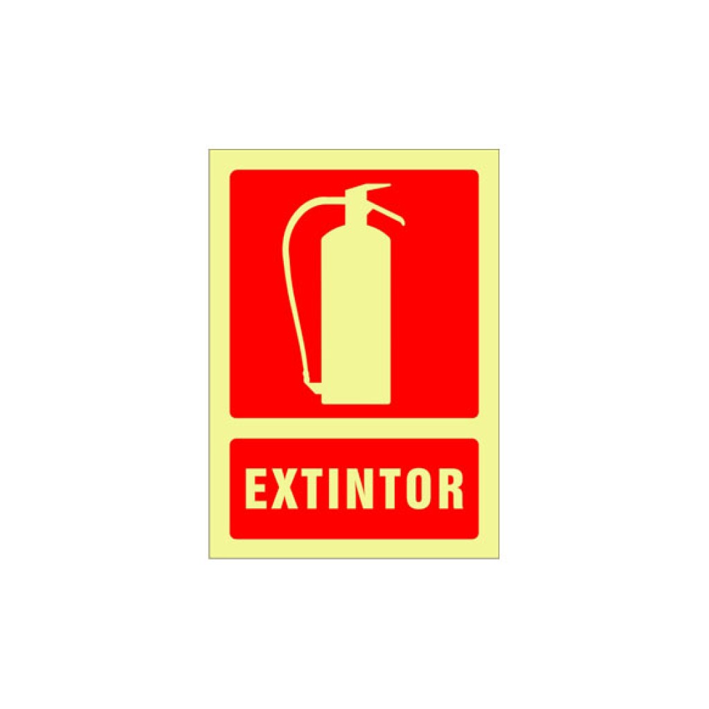 SE¥AL FOTOLUMINISCENTE CON297X210 MM-EXT