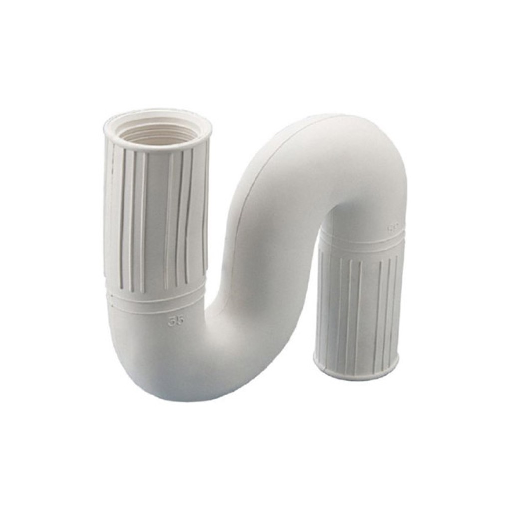 SIFON FLEXIBLE CERRADO    35 X 35 MM