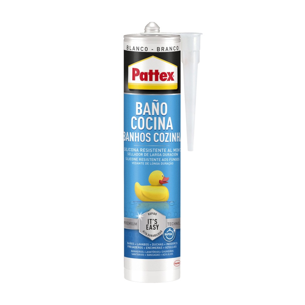 SILICONA BA¥O Y COCINA ES 280 ML BLANCO