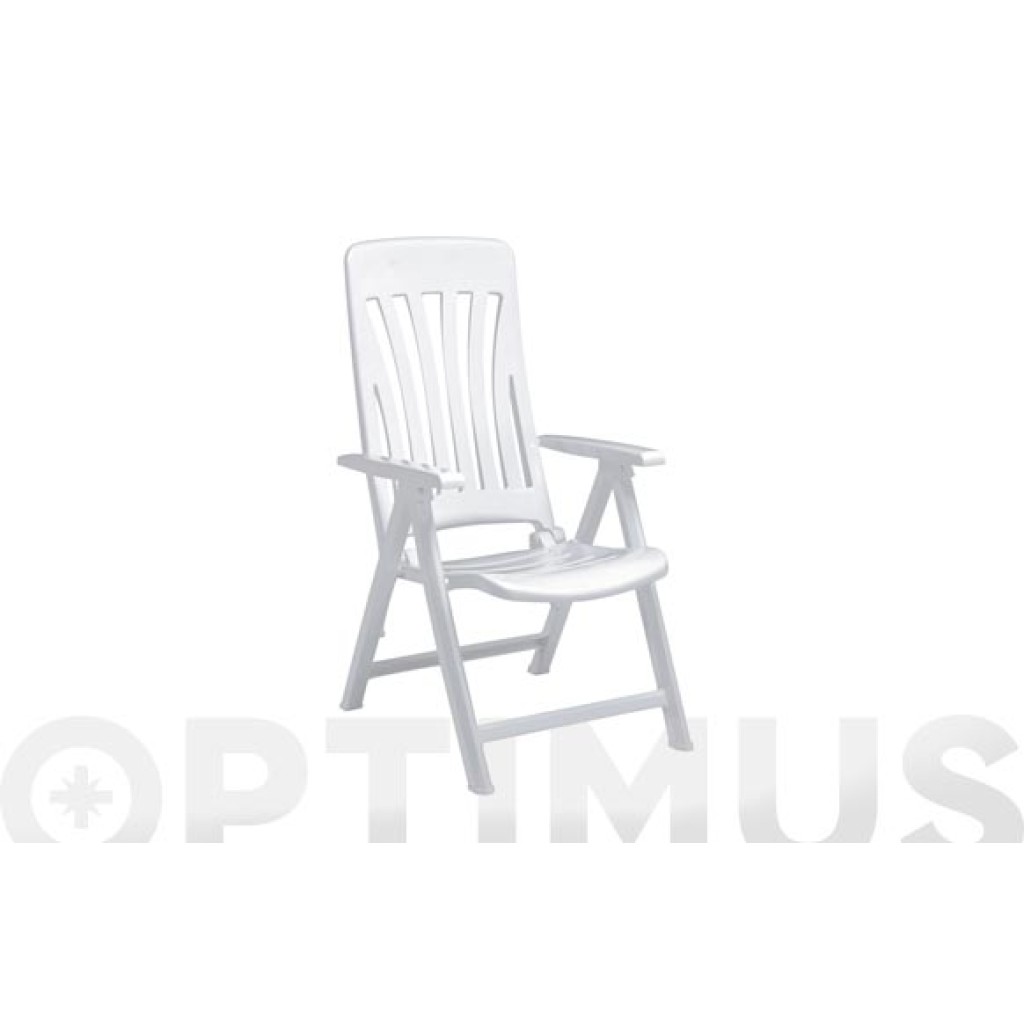 SILLON POSICIONES RESINA  BLANES BLANCO
