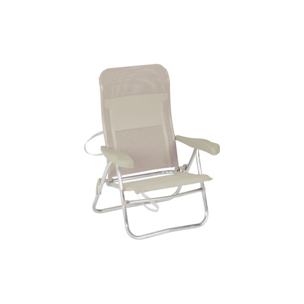 SILLA PLAYA 7 POSICIONES  BEIGE
