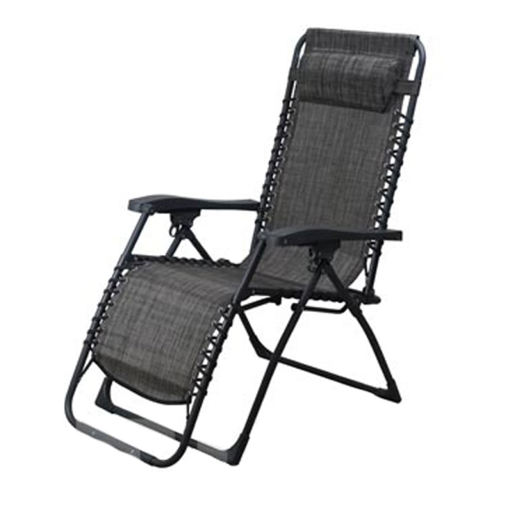 SILLON PLEGABLE RELAX CON NEGRO