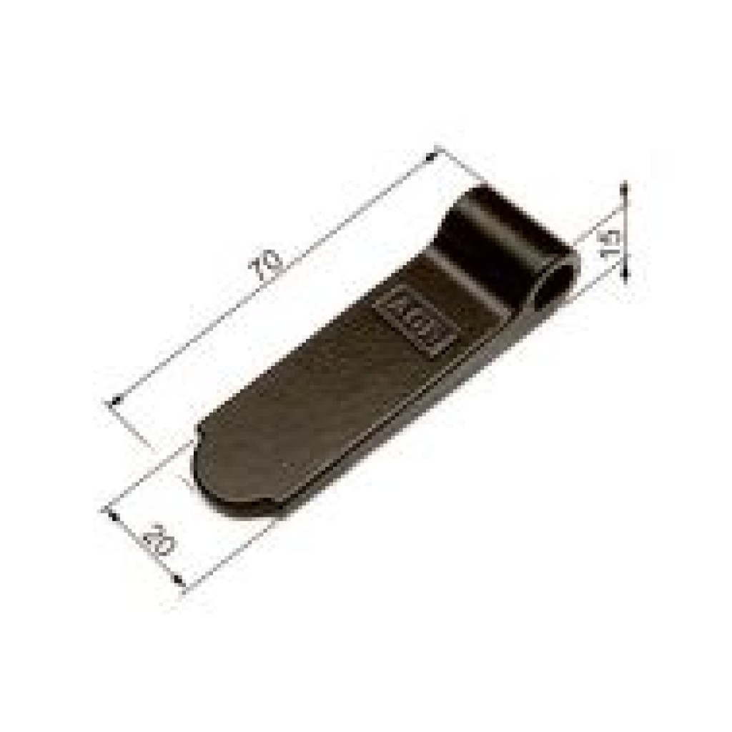 SOPORTE CIERRE H00901.18.93 NEGRO