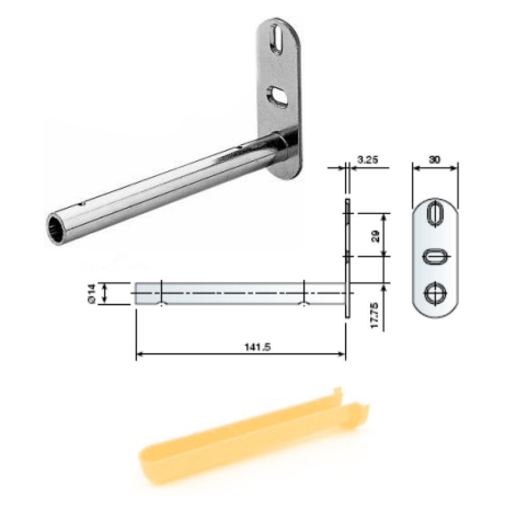 SOPORTE TENTI-7 FUNDA BEIGE    RF.05319