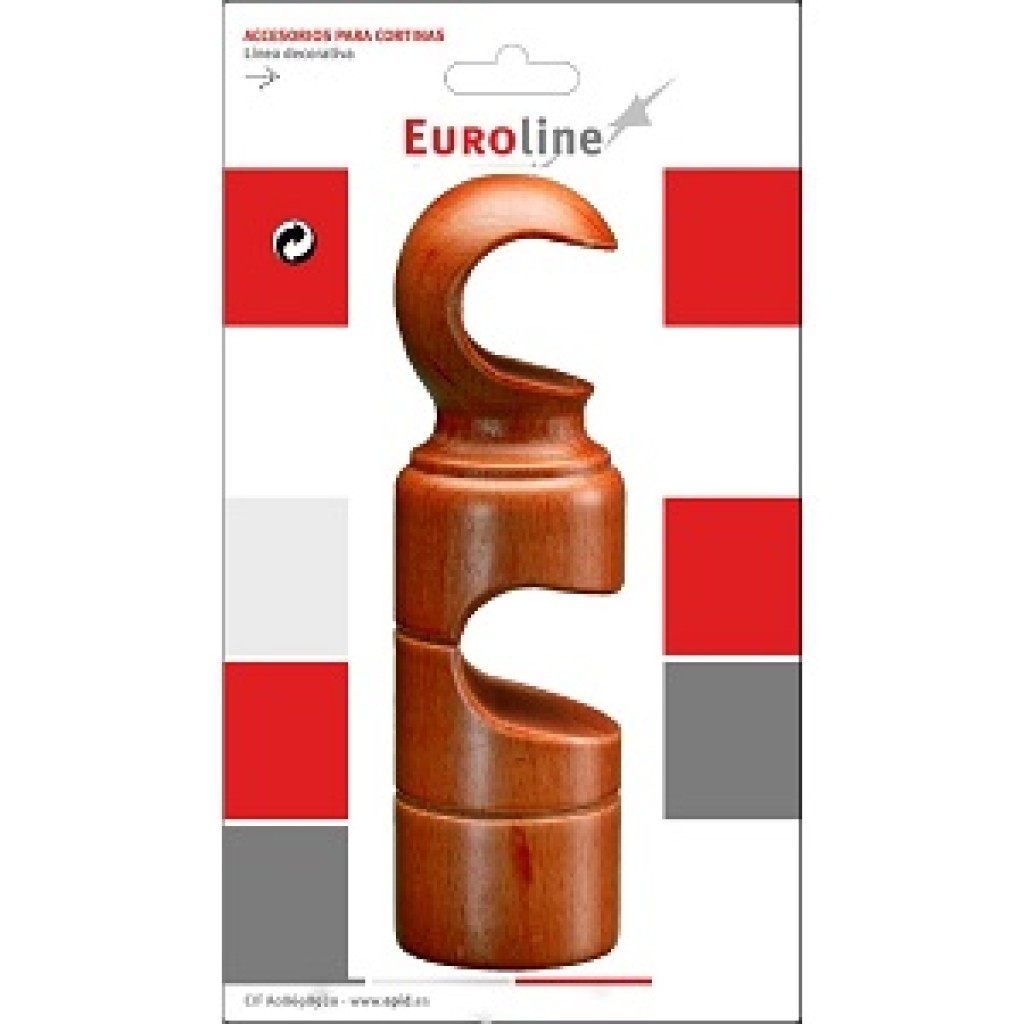 SOPORTE DOBLE EUROL.(1UND) 29MM CEREZO