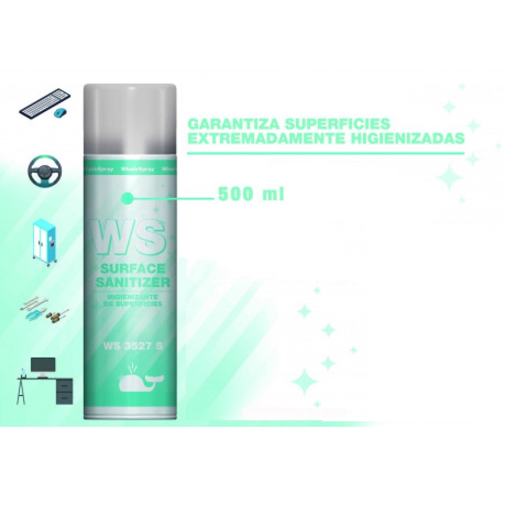 SPRAY HIGIENIZANTE SUPERFICIES 500 ML