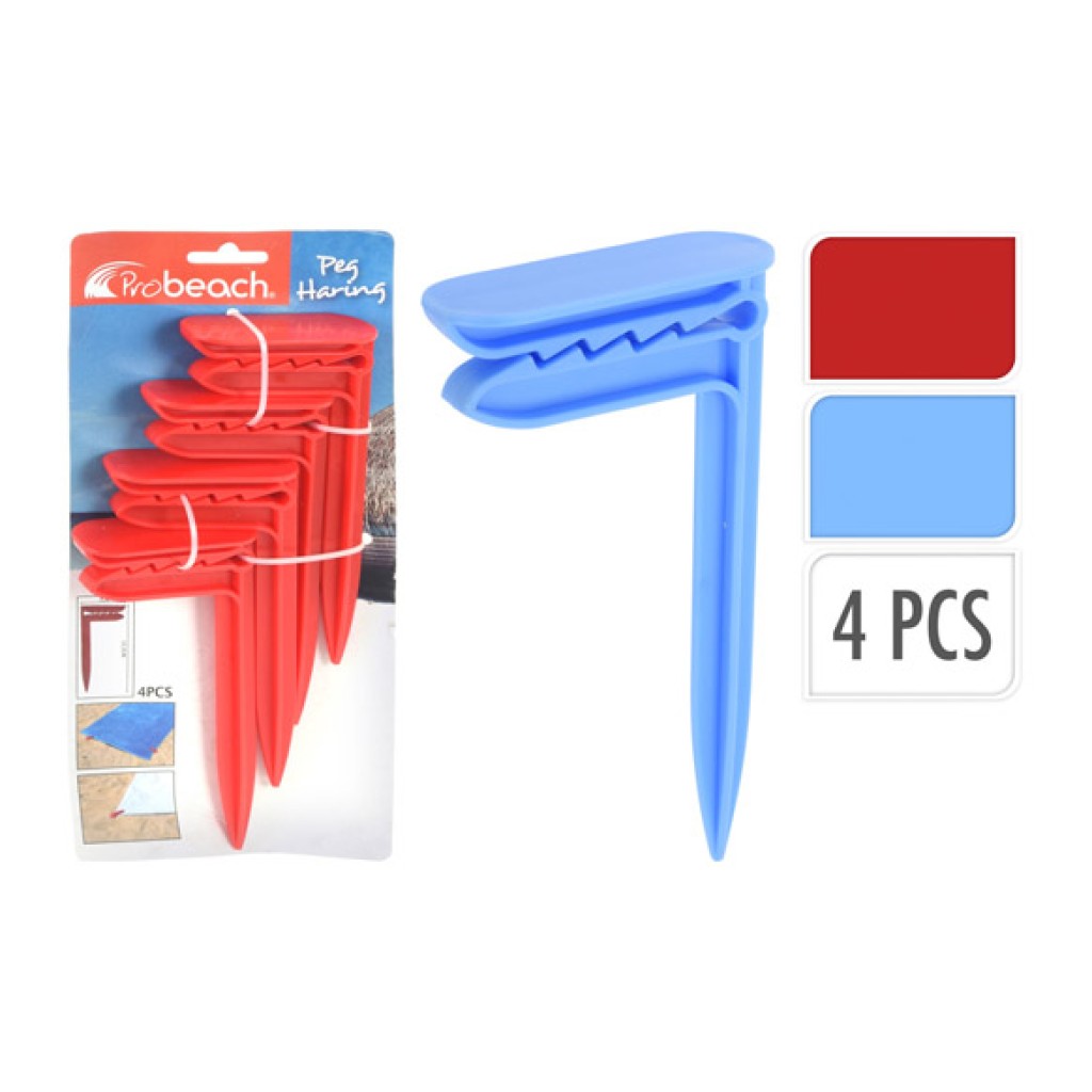 SUJETA TOALLAS            4 PIEZAS