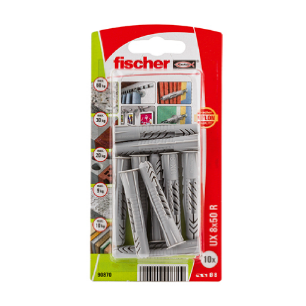 TACOS FISCHER UX 8 X 50 RK NV  BLISTER