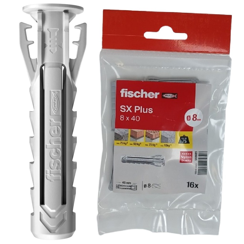 TACO NYLON FISCHER  SX-8 X 40/16BP BOLSA